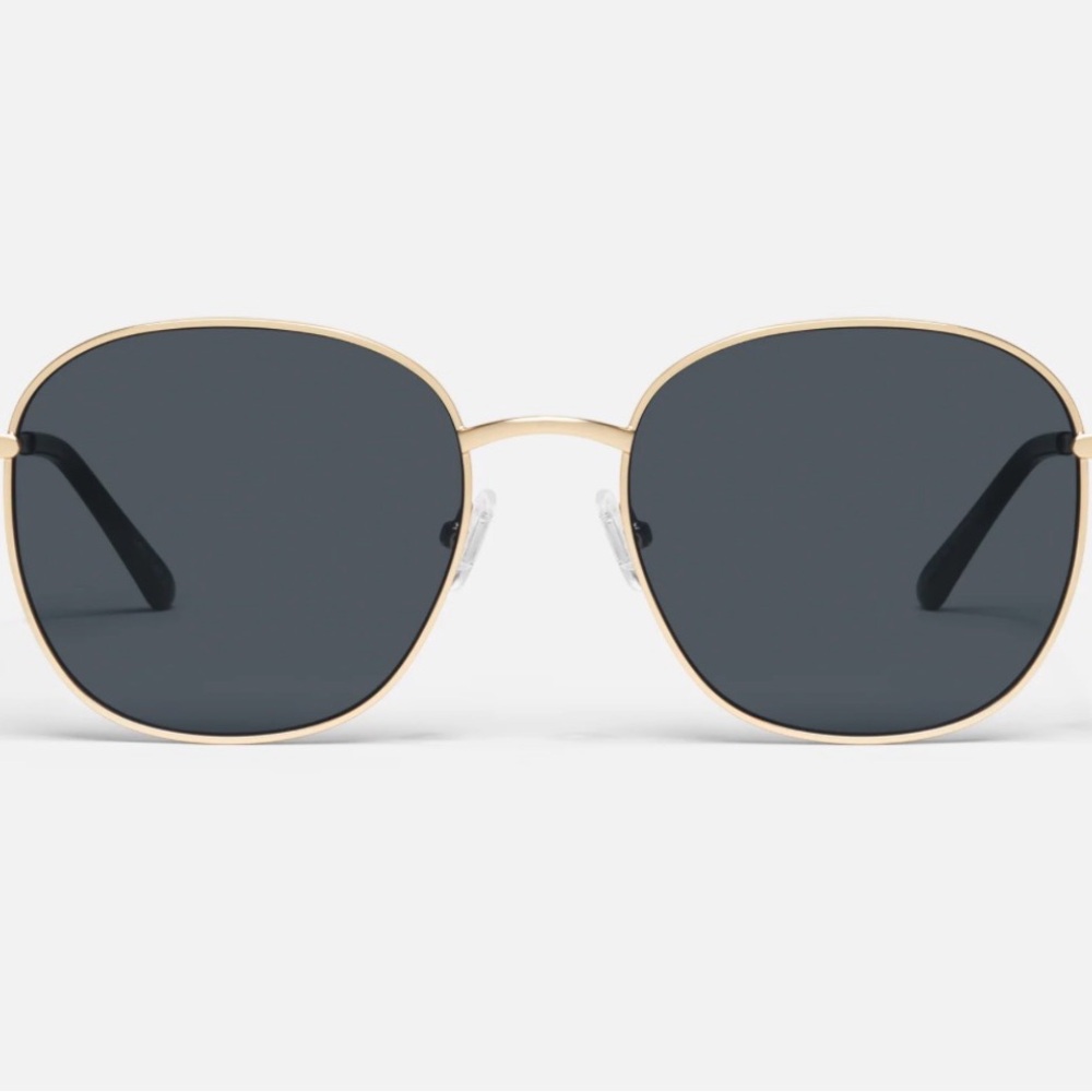 Quay JEZEBELL Unisex gld/smoke Sunglasses BNWT